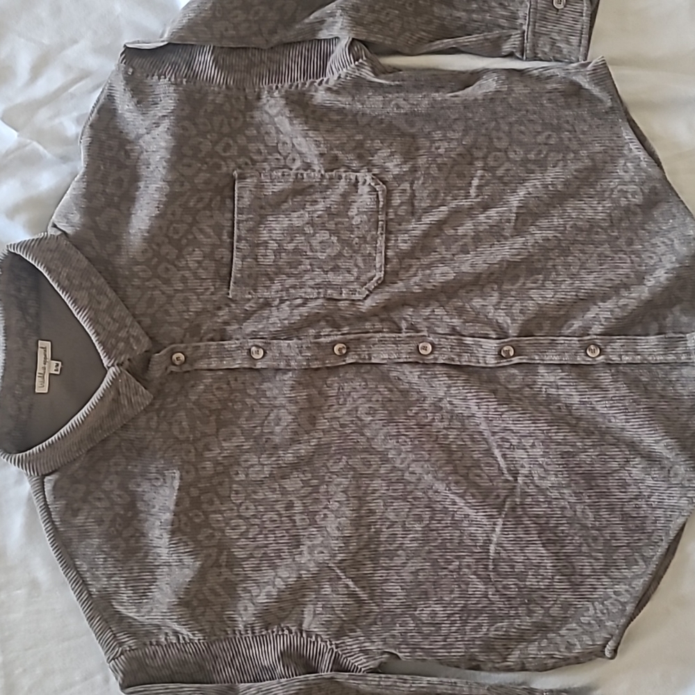 Gray Leopard Cheetah Print Button Up Shacket Jack… - image 2